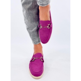 Mocasini dama Milva Fuchsia roz 1