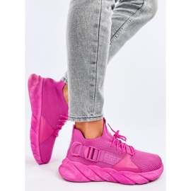 Adidași șosete Wades Fuchsia roz 2