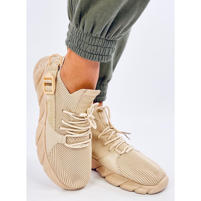 Adidași șosete Wades Beige bej 2 Adidași șosete Wades Beige bej 2