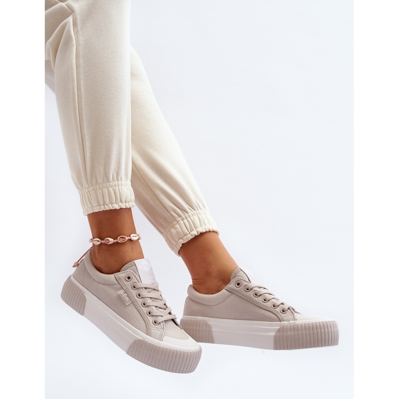 Pantofi de damă cu talpă groasă Lee Cooper LCW-24-31-2178 gri 1 Pantofi de damă cu talpă groasă Lee Cooper LCW-24-31-2178 gri 1