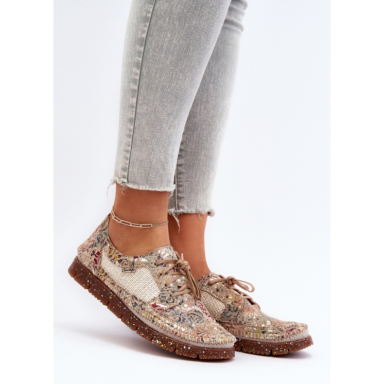 Pantofi de damă cu model Maciejka 06347-04 Bej 2