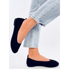 Cavaday balerini negri cu șosete negru 2 Cavaday balerini negri cu șosete negru 2