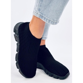 Darts Pantofi sport cu șosetă neagră negru 2 Darts Pantofi sport cu șosetă neagră negru 2