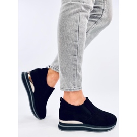 Pantofi Boult Black cu pană ascunsă negru 2