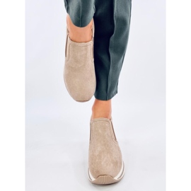 Pantofi cu pană ascuns Boult Beige bej 1