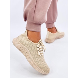 Pantofi sport cu șosete Beige Barkes bej 2 Pantofi sport cu șosete Beige Barkes bej 2