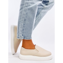 Tenisi slip-on Allams Beige bej 2