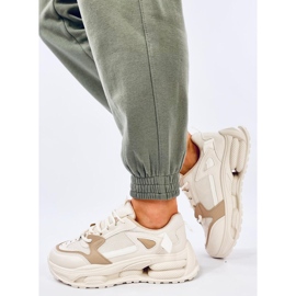 Tenisi dama Lancasi Beige Khaki bej 2