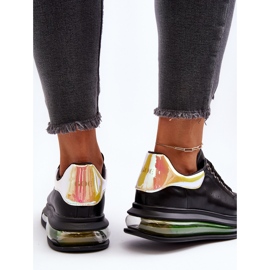 Pantofi de damă din piele GOE NN2N4030 negru 1