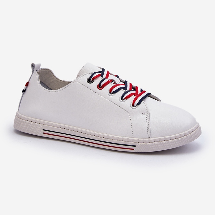 Vinceza Pantofi de damă din piele alb Litzy 2