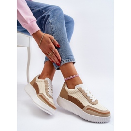 Pantofi Dama Platforma Bej Redala 10