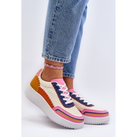 Pantofi Dama Platforma Multicolor Redala 3