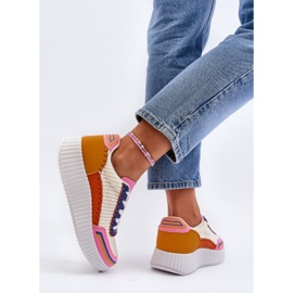 Pantofi Dama Platforma Multicolor Redala 8