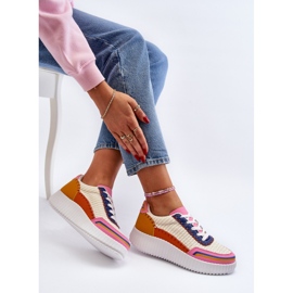 Pantofi Dama Platforma Multicolor Redala 9