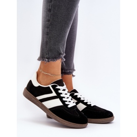 Pantofi de damă, pantofi sport, negri Eudiopis negru 2