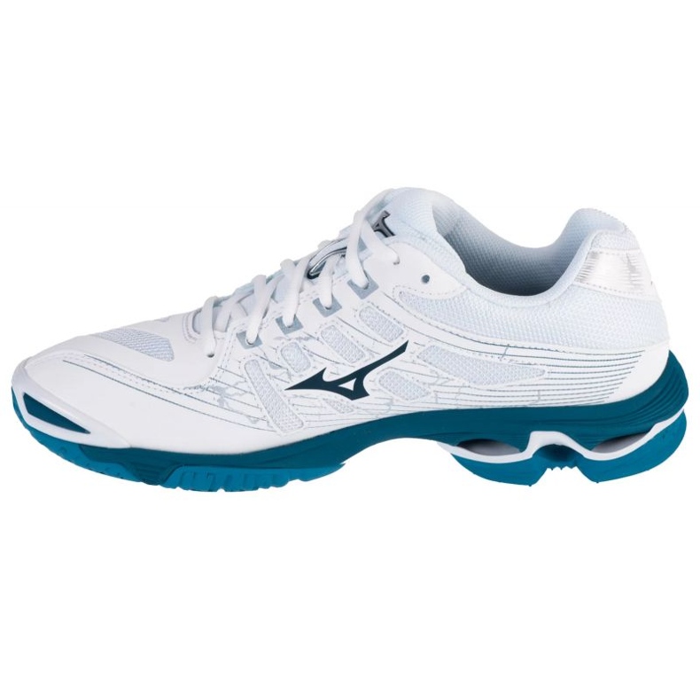 Pantofi de volei Mizuno Wave Voltage M V1GA216086 alb 1