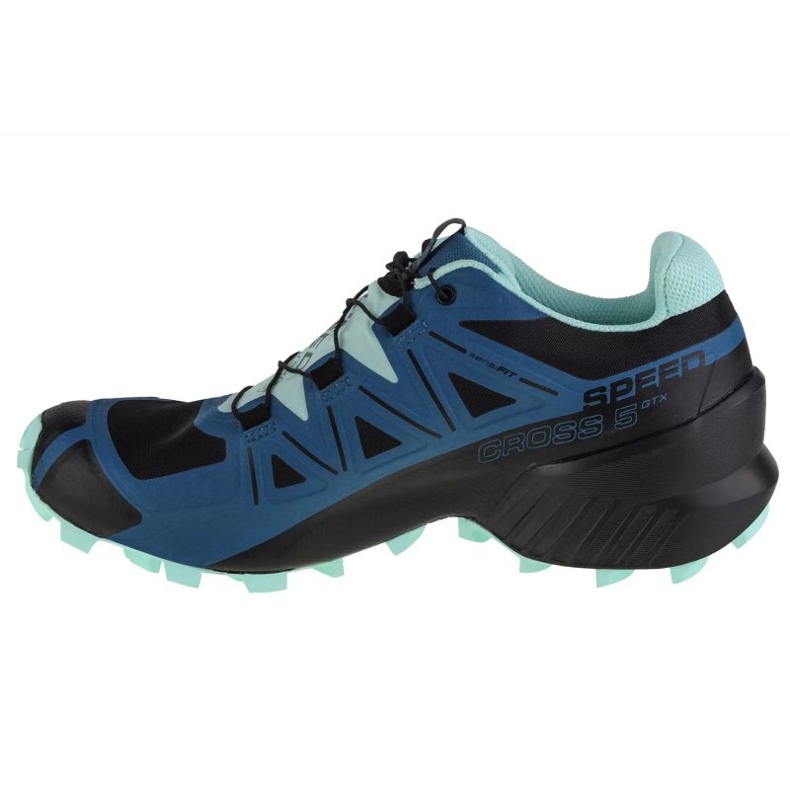 Pantofi de alergare Salomon Speedcross 5 Gtx 416127 albastru 1