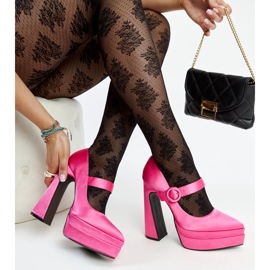 Pompe cu toc roz închis de la Mikea 1