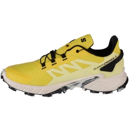 Pantofi de alergare Salomon Supercross 4 474611 galben 1