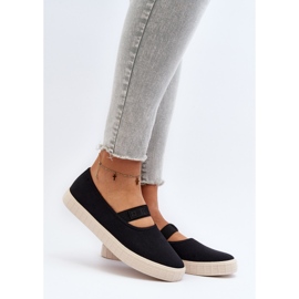 Pantofi de damă Big Star NN274603 Negri negru 2