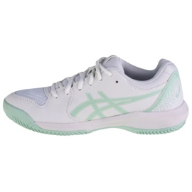 Pantofi de tenis Asics Gel-Dedicate 8 Clay W 1042A255-102 alb 1
