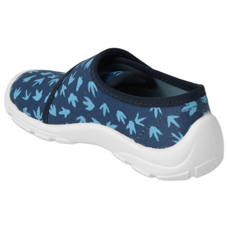 Papuci copii Befado cu inchidere Velcro 974Y476 albastru 2 Papuci copii Befado cu inchidere Velcro 974Y476 albastru 2
