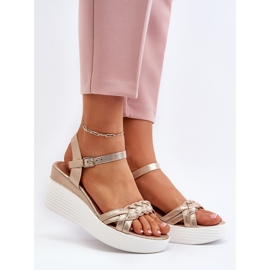 Sandale cu pană de aur Esinna 2