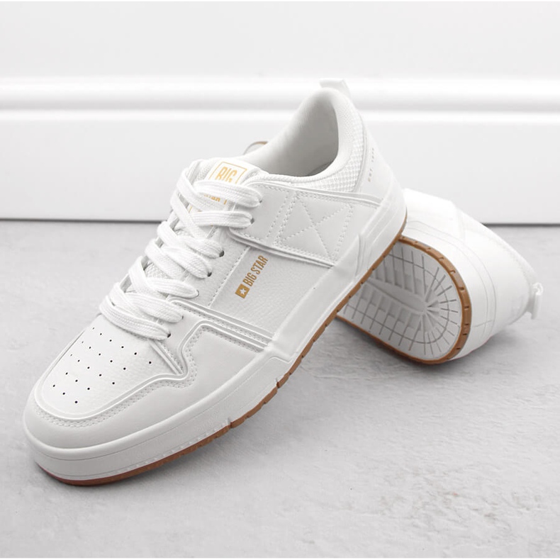 Pantofi sport barbati albi Big Star NN174093 1 Pantofi sport barbati albi Big Star NN174093 1