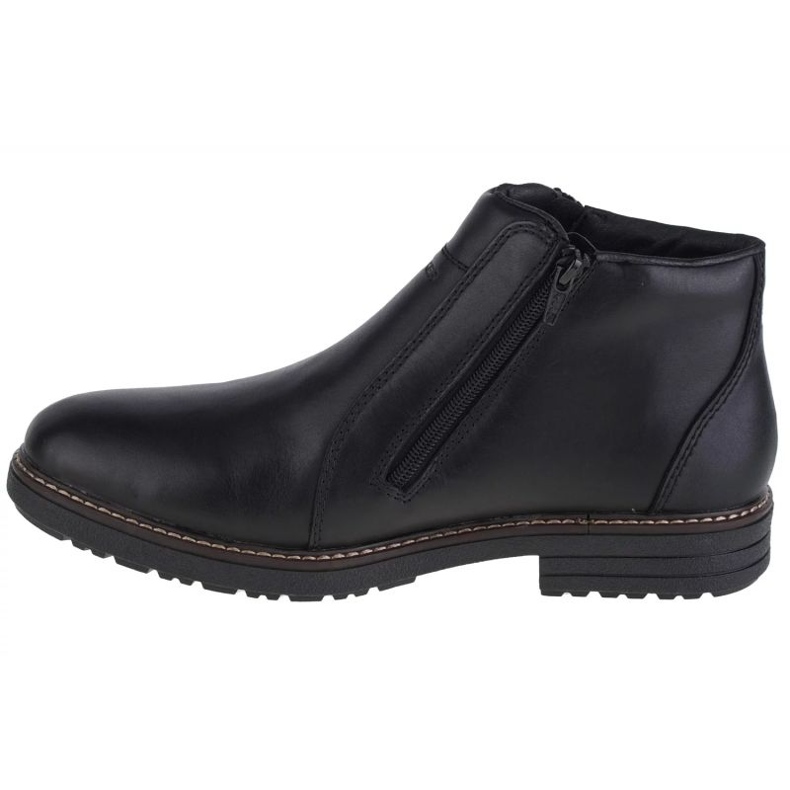 Pantofi Rieker Booties M 33160-00 negru 2