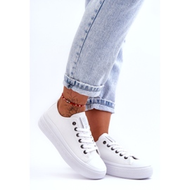 Pantofi de damă cu platformă Big Star LL274A177 alb 4