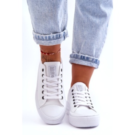 Pantofi de damă cu platformă Big Star LL274A177 alb 1
