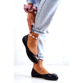 Balerini de cauciuc parfumați de damă ZAXY JJ285046 Negri negru 2