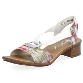 Sandale florale confortabile Rieker W RKR334C multicolore 1