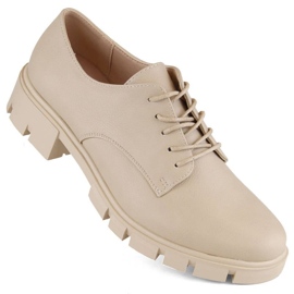 Pantofi M.Daszyński W SAN33C, bej 1