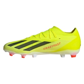 Pantofi de fotbal Adidas X Crazyfast Pro Fg IG0601 galben 1