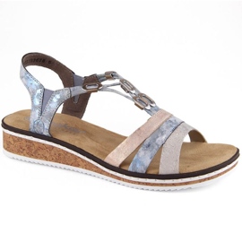 Sandale confortabile Rieker W RKR664 multicolor 1