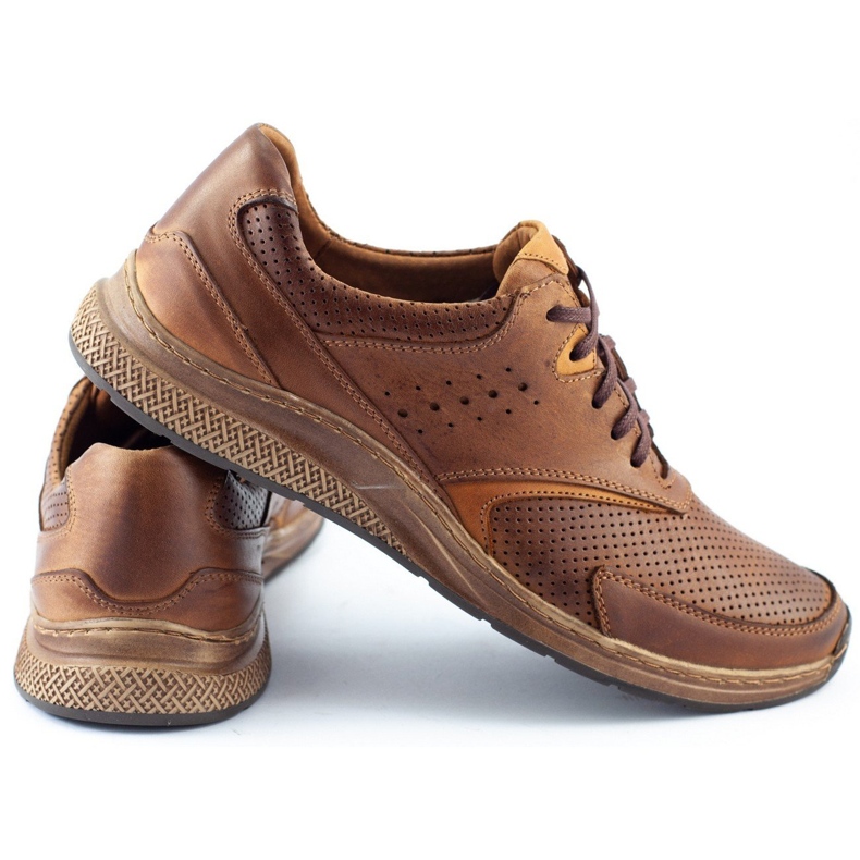 Polbut Pantofi sport barbati J72 maro 4