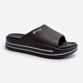 Flip-flops de damă pe platforma Big Star NN274A036 Negru 2