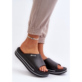 Flip-flops de damă pe platforma Big Star NN274A036 Negru 3