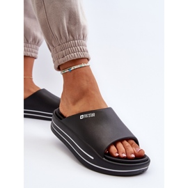 Flip-flops de damă pe platforma Big Star NN274A036 Negru 6