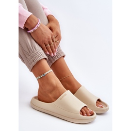 Flip-flops pentru femei Big Star NN274A040 Bej 2