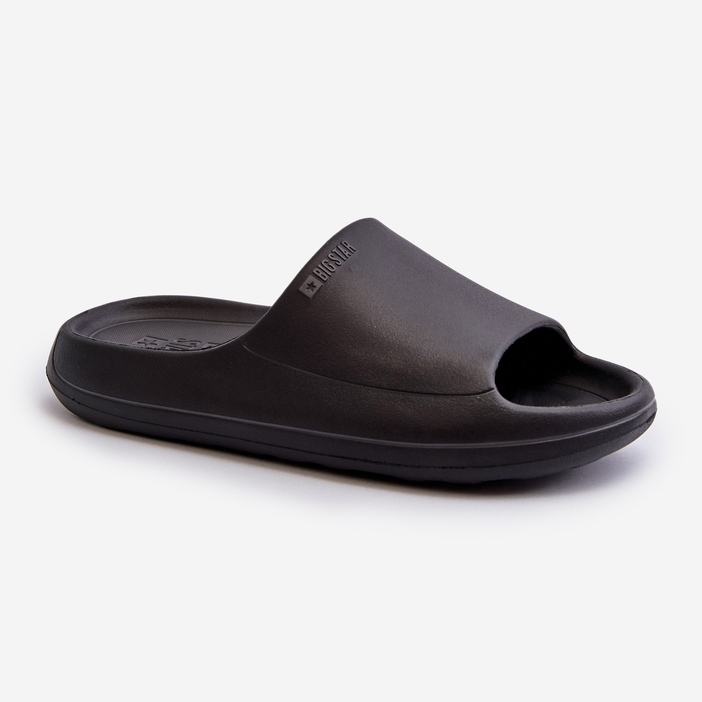 Flip-flops ușoare pentru femei Big Star NN274A042 Negru 2