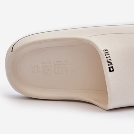 Flip-flops de damă ușoare Big Star NN274A043 alb 8