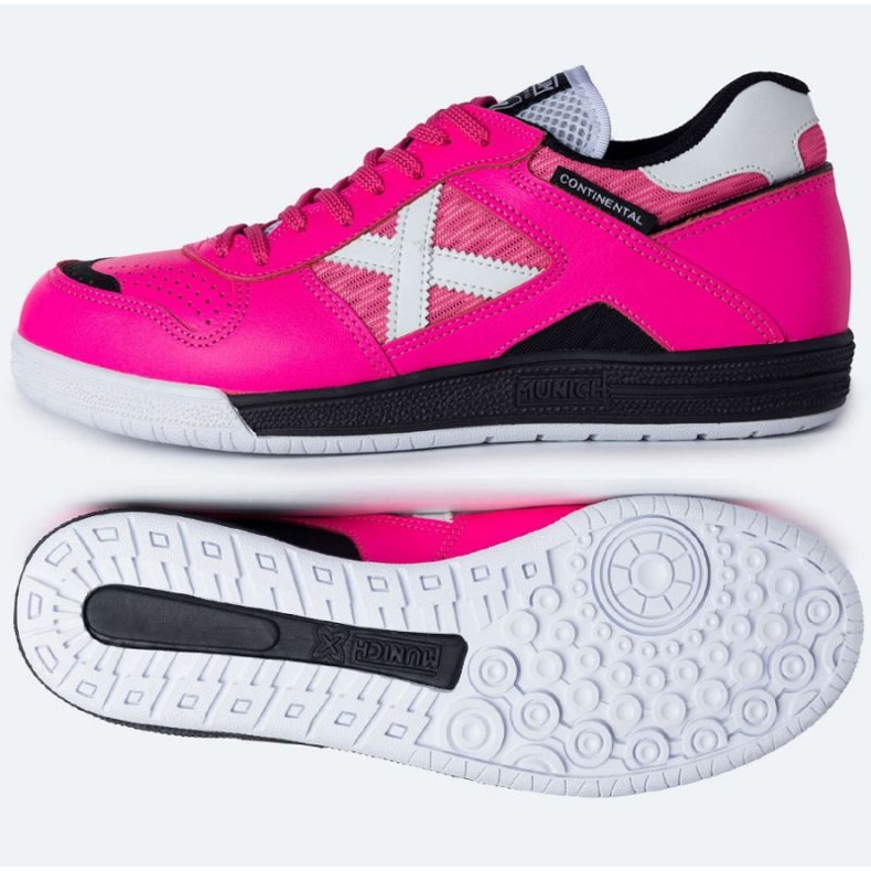 Munich Continental 944 În pantofi de fotbal 4100944 roz 1