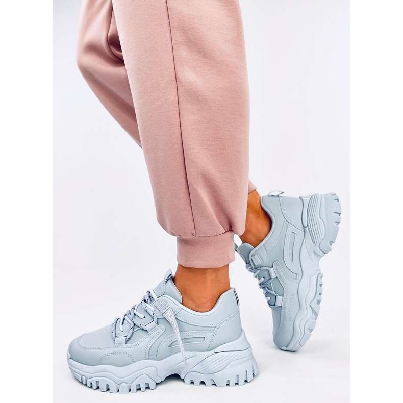 Tenisi cu pană Bains Blue albastru 2