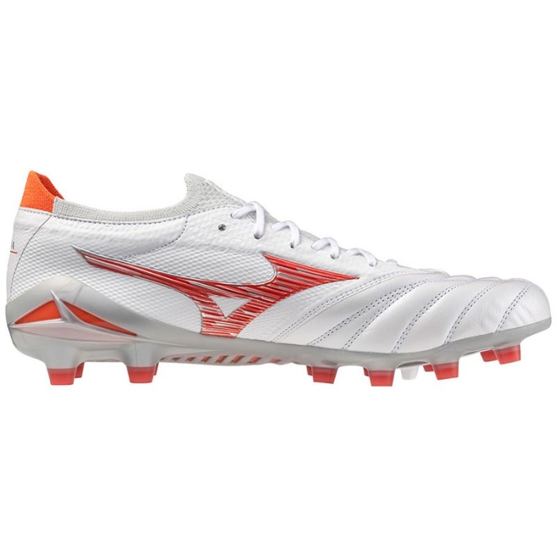 Pantofi de fotbal Mizuno Morelia Neo Vi Beta Japan Mix Md M P1GA244060 alb 1