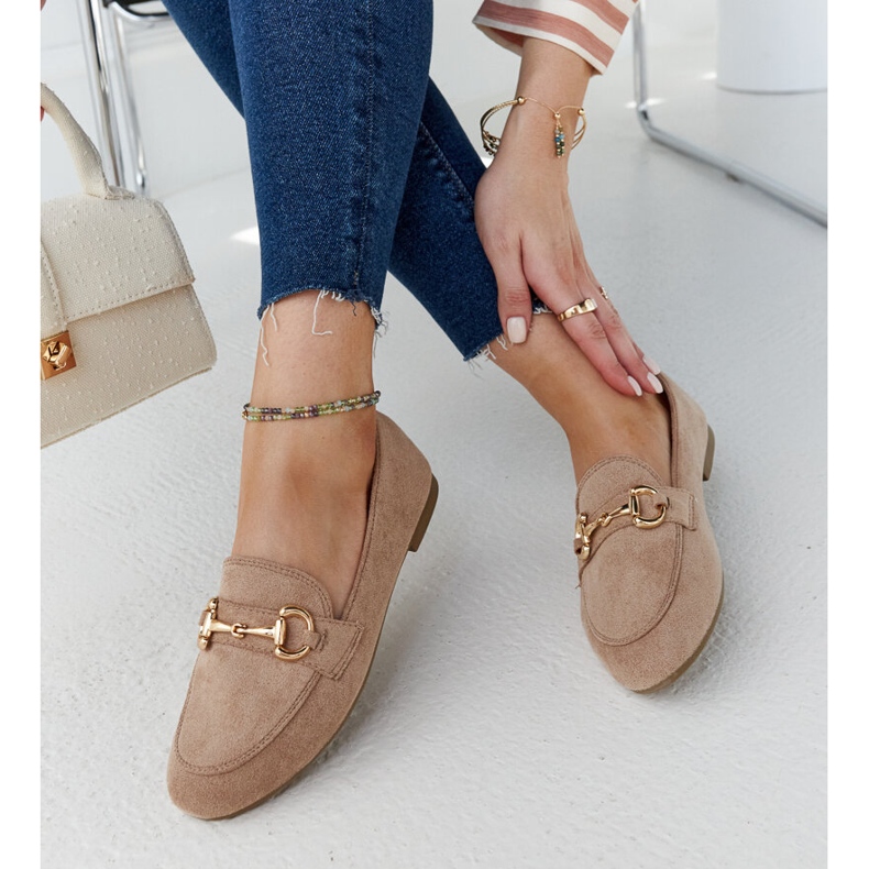 Mocasini maro cu catarama de la Erminia 1