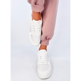 Tenisi ușoare de damă Doleh White alb 1
