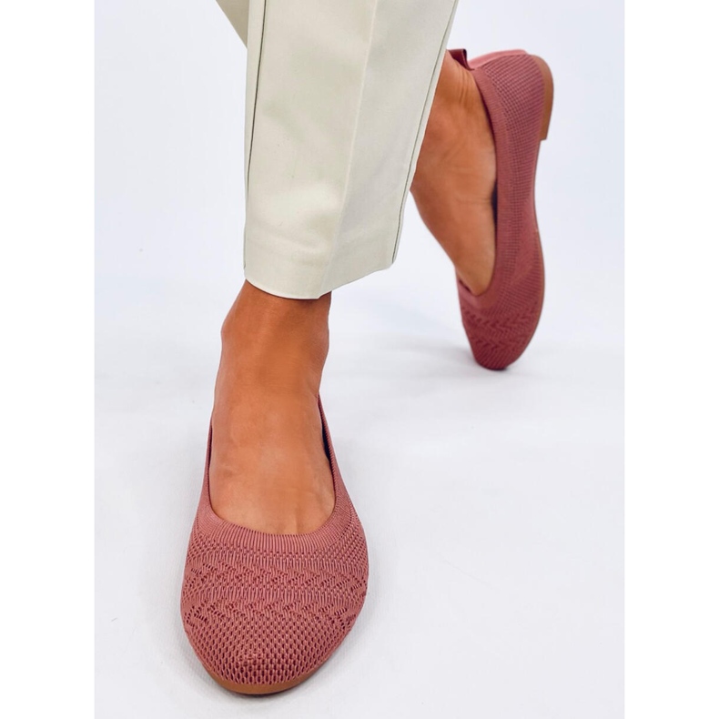 Balerini Newey Pink tricotati roz 1