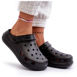 Flip-flops de damă negri Ilariana Foam negru 7